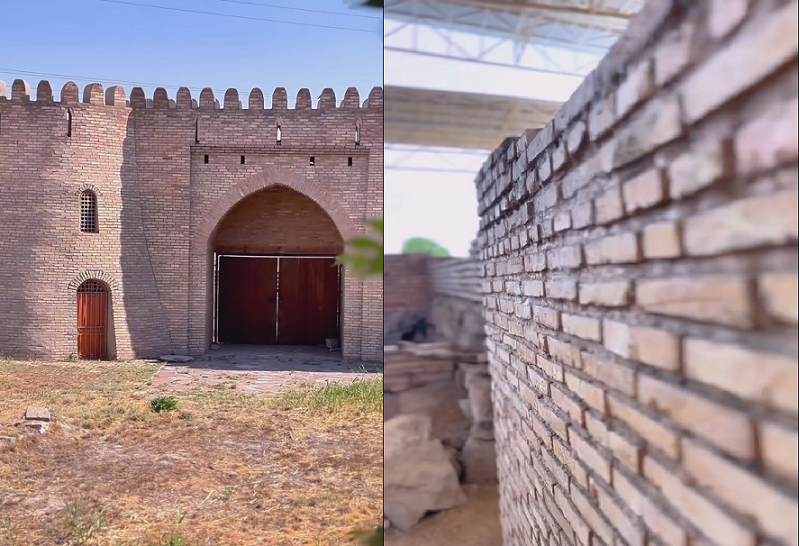 Тарихқа тұғыр болған Тараздың Оңтүстік қақпасы мен Көне Тараз қалашығы