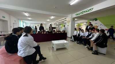 №63 орта мектебінің оқушыларына «Тараздың көне тарихы» тақырыбында жылжымалы көрме