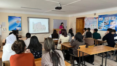  «ALEM» кәсіби білім беру колледжінің студенттеріне «Ескерткіштер ел тарихы» 12.12.2024