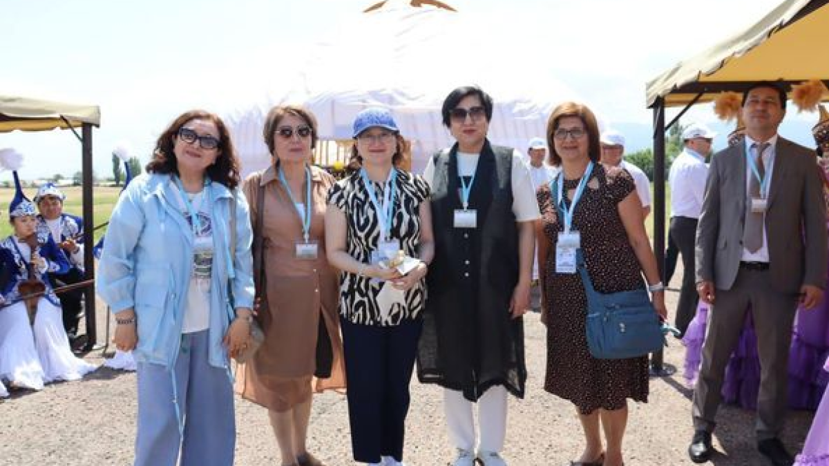 Жұмағұлова Фариза ортағасырлық «Құлан»қалашығына экскурсия жүргізді