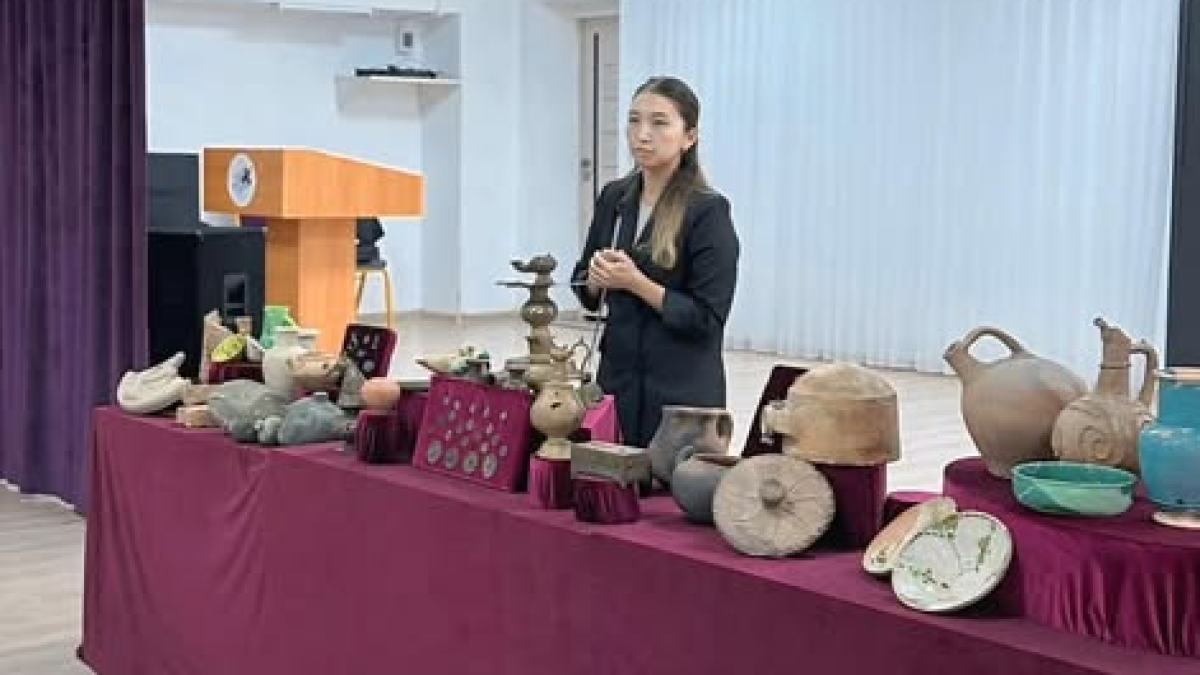 Айша Бибі атындағы дарынды қыз балаларға арналған мамандандырылған «Білім-Инновация» лицей-интернатының оқушыларына «Тараздың көне тарихы» 09.12.2024