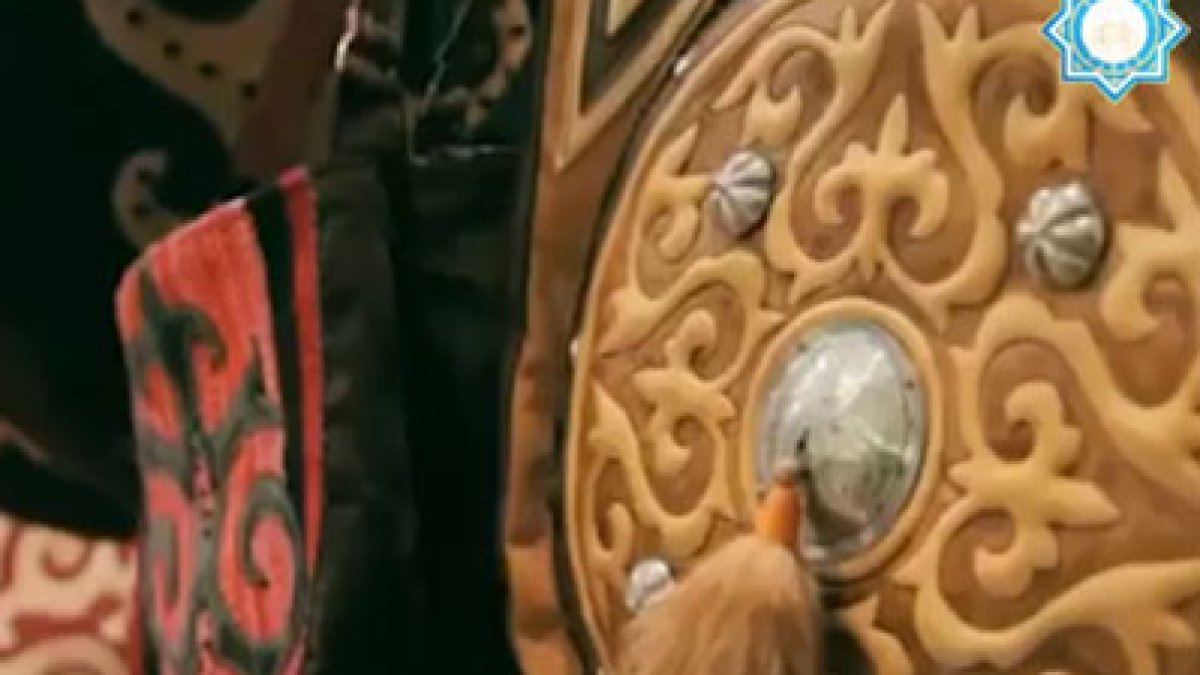 «Тарихтың таңбасы - ою-өрнек» атты тақырыбында бейне дәріс оқылды