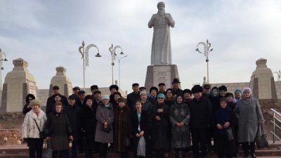 Тараздық ардагерлер Тектұрмас кешенін аралады