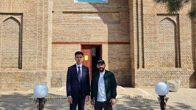 Сәулет-археологиялық кешендерінде түсірілім жүргізді