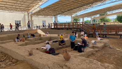 «Ежелгі тарихты суреттейміз» атты үйірме-сабағы өтті