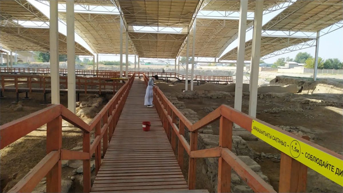 Тазалау жұмыстары