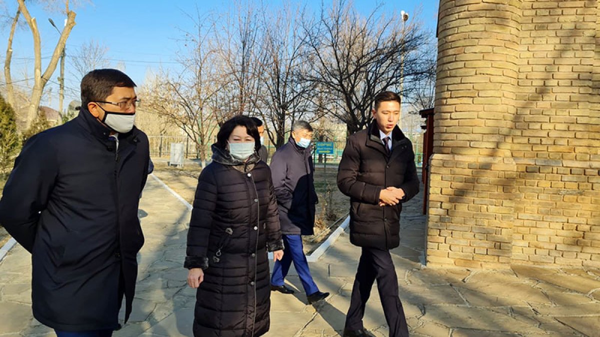 «Қарахан» кесенесінде экскурсия жүргізілді