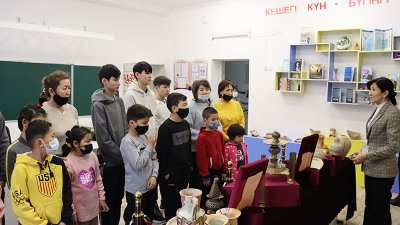 «Көне жәдігерлер сыры» атты жылжымалы көрме ұйымдастырылды
