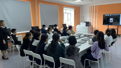 №6 мектеп-лицейдің білім алушыларына онлайн экскурсия жүргізілді