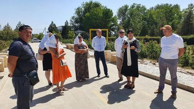 Көкшетау өңірінен келген қонақтар кесенелер тарихымен танысты