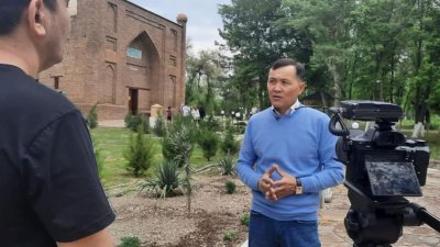 Тарихи нысандарда түсірілім жұмыстары жүргізілді