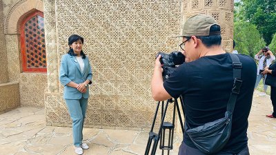 Түсірілім жұмыстары жүргізілді