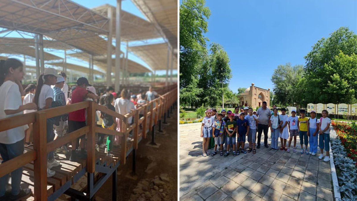 Мектеп оқушылары музей-қорықтың нысандарында қонақта болды