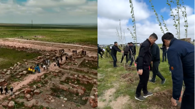  Ақыртас сарай кешені аумағында «Мәдени мұраны бірге сақтайық» республикалық акциясы аясында іс-шара ұйымдастырылды