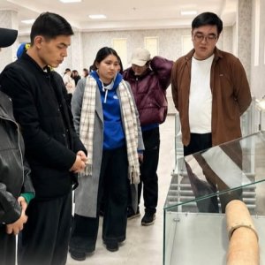Л.Н. Гумилев атындағы Еуразия ұлттық университетінің 20-дан астам студенті музей экспозициясымен танысты