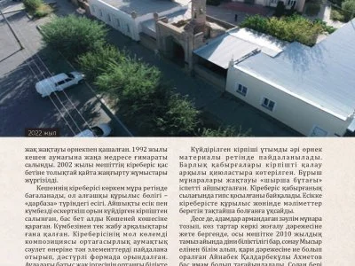 Мадина Мананбайқызының «Әбдіқадір мешіті: салыну тарихы мен маңызы» тақырыбындағы мақаласы