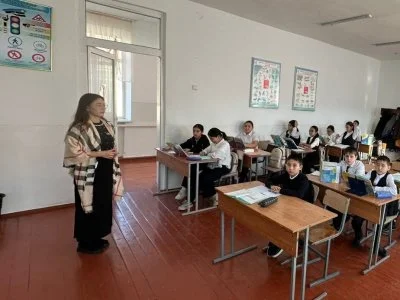 №10 мектеп 7 «А» сынып оқушыларына «Тараздың көне шырайын сақтаған Қали Жүніс моншасы» тақырыбында танымдық дәріс 