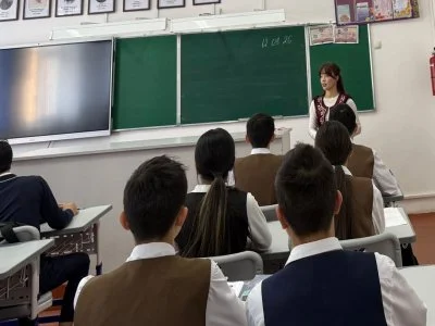 Тараз қаласы әкімдігінің білім бөлімінің №32 орта мектебінде дәріс өткізілді