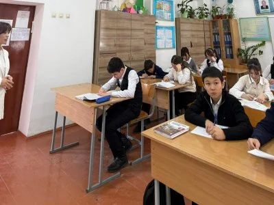 Тараз қаласы әкімдігінің білім бөлімінің №32 орта мектебінде танымдық дәріс өткізілді