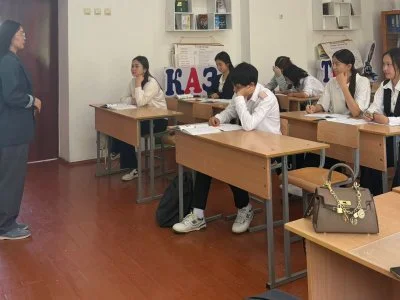 Тараз қаласы әкімдігінің білім бөлімінің №32 орта мектебінде танымдық дәріс өтті