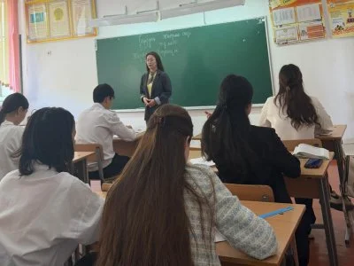Тараз қаласы әкімдігінің білім бөлімінің №32 орта мектебінде танымдық дәріс өтті