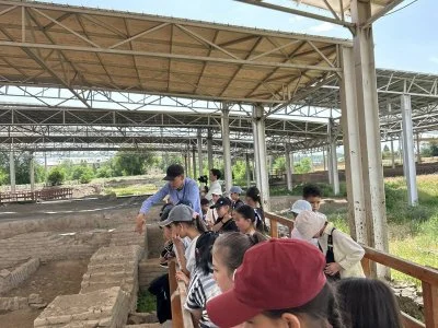 «Көне Тараз» тарихи-мәдени кешенінде танымдық кездесу ұйымдастырылды